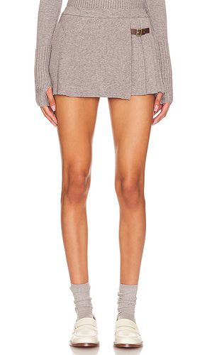 Carver Cloud Knit Skort in Grey. - size S (also in XS) - Frankies Bikinis - Modalova