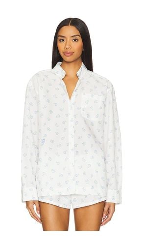 Ralph Polin Sleep Shirt in White. - size L (also in M, S, XS) - Frankies Bikinis - Modalova