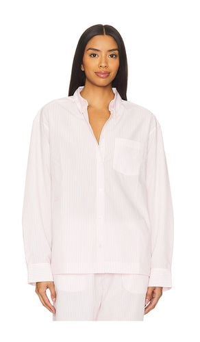 Ralph Poplin Sleep Shirt in Pink. - size L (also in M, S, XS) - Frankies Bikinis - Modalova