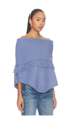 Benny Knit Poncho in Blue. - size L/XL (also in S/M) - Frankies Bikinis - Modalova