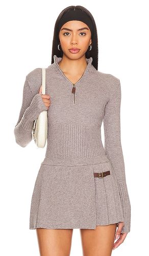 Maverick Cloud Knit Sweater in Grey. - size M (also in XL/1X, XS) - Frankies Bikinis - Modalova