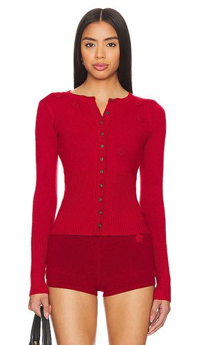 Lenon Cloud Knit Sweater in Red. - size L (also in M, S, XS) - Frankies Bikinis - Modalova