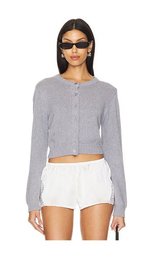 Dudley Cotton Knit Cardigan in Grey. - size M (also in L, S, XL, XS) - Frankies Bikinis - Modalova