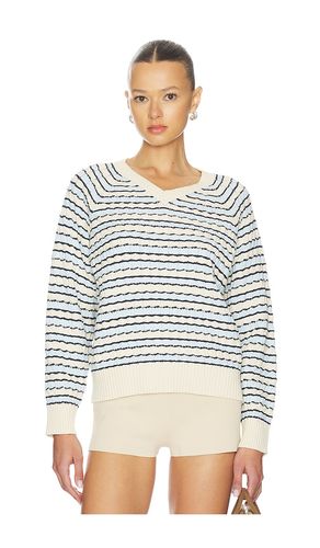 Piper Cable Knit Sweater in Cream. - size S (also in XS) - Frankies Bikinis - Modalova