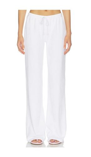 X Devon Lee Carlson Robertson Terry Pant in White. - size M (also in S, XS, XXS) - Frankies Bikinis - Modalova