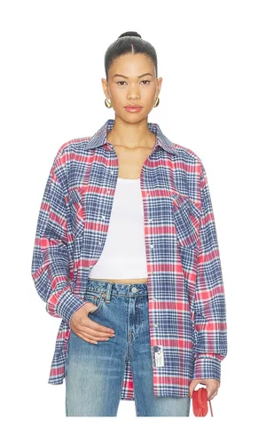 Montana Cotton Flannel Shirt in . Taglia S. Also in M - Frankies Bikinis - Modalova