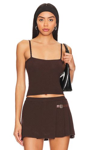 Carmen Cloud Knit Tank in Brown. - size L (also in XL) - Frankies Bikinis - Modalova