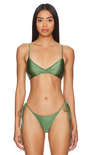 Clairo Top in Dark Green. - size L (also in M, XS) - Frankies Bikinis - Modalova