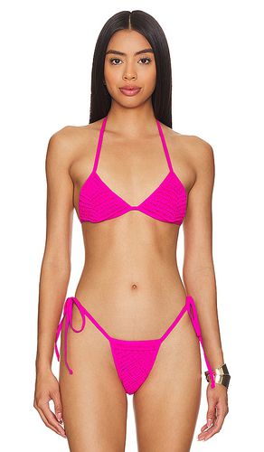 Naia Top in Fuchsia. - size L (also in M, S, XL, XS) - Frankies Bikinis - Modalova