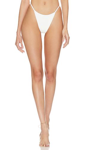 X Pamela Anderson Zeus Bikini Bottom in White. - size L (also in S, XL) - Frankies Bikinis - Modalova