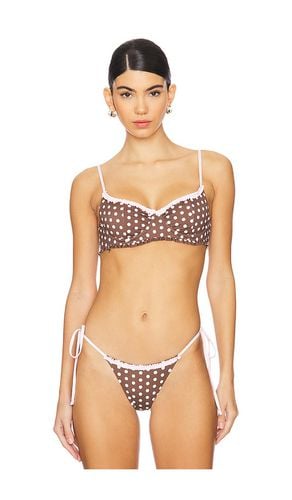 Lillie Top in Brown. - size L (also in M, S, XS) - Frankies Bikinis - Modalova