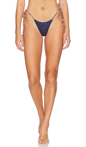 Divine Denim Bottom in Navy. - size M (also in XL, XS) - Frankies Bikinis - Modalova