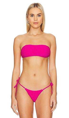 Rosabella Satin Top in Pink. - size M (also in S, XS) - Frankies Bikinis - Modalova