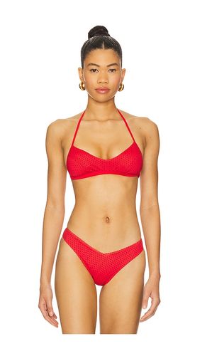 Micah Bikini Top in Red. - size L (also in M, S, XL, XS) - Frankies Bikinis - Modalova
