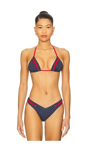 Nick Bikini Top in Navy. - size M (also in S, XS) - Frankies Bikinis - Modalova