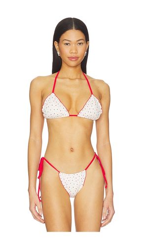 Tidal Cotton Top in White. - size M (also in S, XS) - Frankies Bikinis - Modalova
