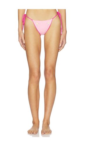Divine Knit Bottom in Pink. - size L (also in M, S) - Frankies Bikinis - Modalova