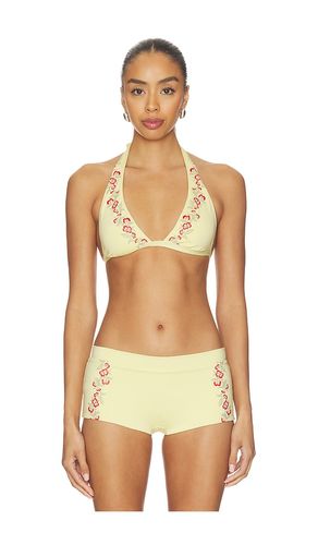 Frank Bikini Top in Yellow. - size S (also in XS, M) - Frankies Bikinis - Modalova