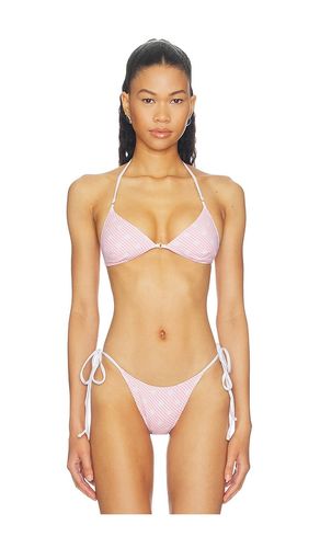 Amore Reversible Bikini Top in Pink. - size M (also in S) - Frankies Bikinis - Modalova