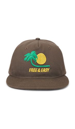 Bent palm 5 panel strapback hat in color size all - Free & Easy - Modalova