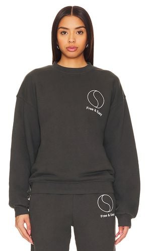 Yin Yang Heavy Fleece Sweatshirt in . Taglia L, M, S - Free & Easy - Modalova