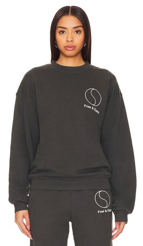 Yin Yang Heavy Fleece Sweatshirt in . Taglia L, M, S, XL/1X - Free & Easy - Modalova