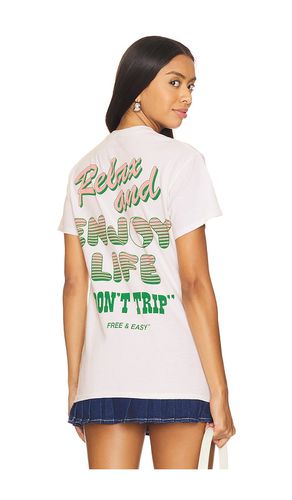 Camiseta shades en color blanco talla L en - White. Talla L (también en M, S, XL/1X) - Free & Easy - Modalova