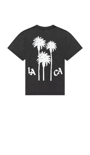 X REVOLVE LA Palms Premium Tee in Charcoal. - size M (also in S) - Free & Easy - Modalova