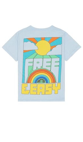 Day Glow Kids Short Sleeve Tee in Baby Blue. - size L (also in M, S) - Free & Easy - Modalova