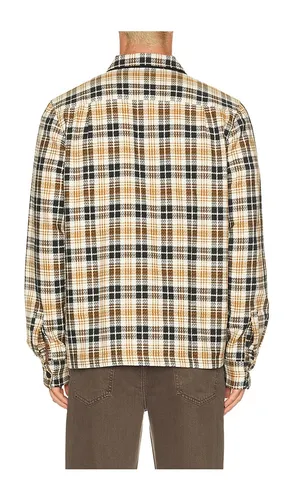 Textured Check Overshirt in . Taglia S. Also in M, L, XL/1X - Fred Perry - Modalova