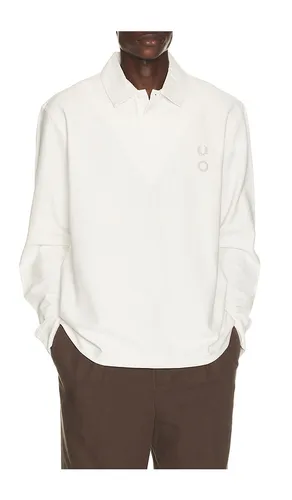 Polo na en color blanco talla L (también en M, S, XL/1X) - Fred Perry - Modalova