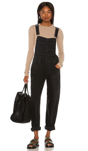 X We The Free Ziggy Denim Overall in Black. - size L (also in M, S, XL, XS) - Free People - Modalova