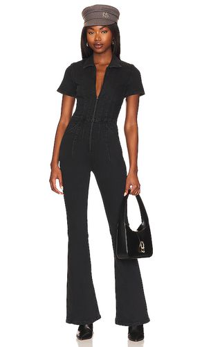 X we the free jayde flare jumpsuit en color negro talla M en - Black. Talla M (también en S, XL) - Free People - Modalova