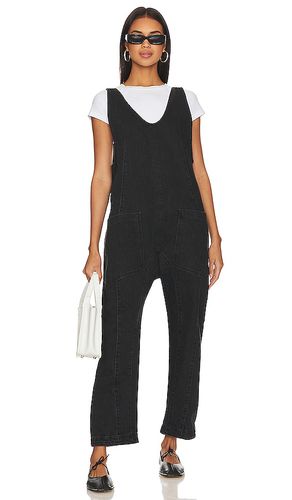 X We The Free High Roller Jumpsuit in Black. - size L (also in M, S, XS) - Free People - Modalova