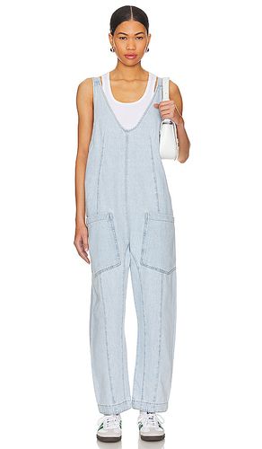 X we the free high roller jumpsuit en color denim claro talla L en - Denim-Light. Talla L (también en M) - Free People - Modalova