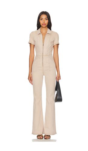 X We The Free Jayde Flare Jumpsuit in Blush. - size L (also in M, S, XL, XS) - Free People - Modalova