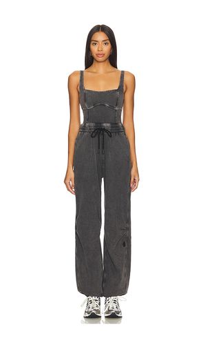 Jumpsuit fp movement inbound en color charcoal talla L en - Charcoal. Talla L (también en M, S, XS) - Free People - Modalova