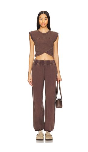 Conjunto fp movement hot shot cross over en color marrón talla L en - Brown. Talla L (también en M, S, XL, XS) - Free People - Modalova