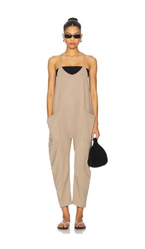 X FP Movement Hot Shot Onesie in Tan. - size L (also in M, S, XL) - Free People - Modalova