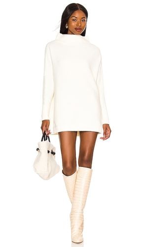 Ottoman Slouchy Tunic Sweater Dress in Ecru in White. - size XL (also in XS) - Free People - Modalova