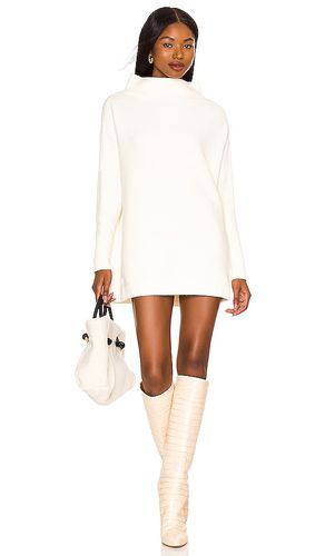 Ottoman Slouchy Tunic Sweater Dress in White. - size L (also in M, S, XL, XS) - Free People - Modalova