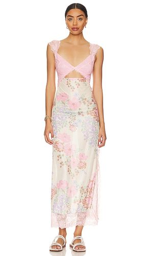 Suddenly Fine Maxi Slip Dress in Pink. - size L (also in XL) - Free People - Modalova