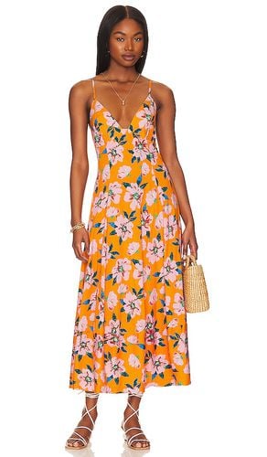 Finer Things Maxi Dress in Orange. - size L (also in M) - Free People - Modalova