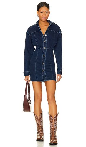 Amber Denim Dress in Blue. - size 10 (also in 12, 14, 2, 4, 6) - Free People - Modalova