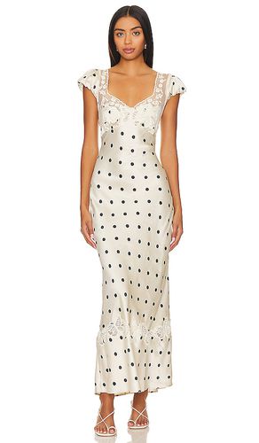 Butterfly Babe Midi Dress in Ivory. - size L (also in M, S, XL, XS) - Free People - Modalova