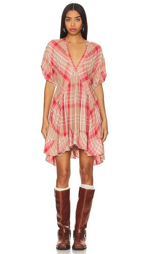 Agnes Plaid Mini in Pink. - size S (also in XS) - Free People - Modalova