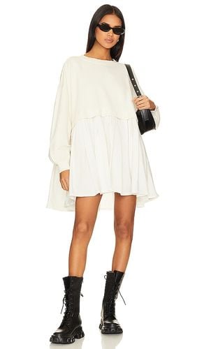 Eleanor Sweatshirt Dress in Grey. - size S (also in XS) - Free People - Modalova