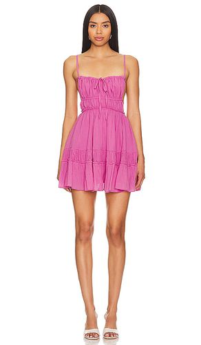 X free-est Taking Sides Mini Dress in Fuchsia. - size XL (also in L) - Free People - Modalova