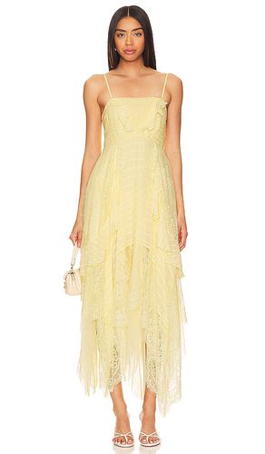 Sheer Bliss Maxi Dress In in Yellow. - size M (also in L, S, XL, XS) - Free People - Modalova