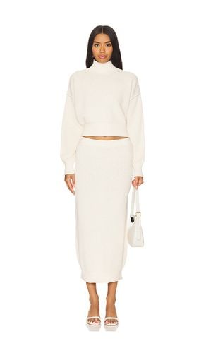 X free-est Hailee Sweater Skirt Set in Cream. - size M (also in S) - Free People - Modalova